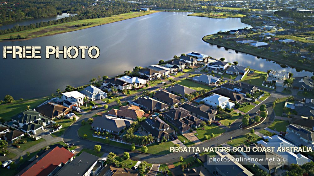 ree Aerial Photo Regatta Waters Gold Coast Queensland Australia