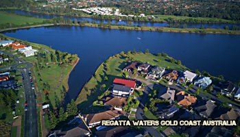 Aerial Photo of Regatta Waters Gold Coast